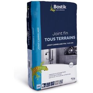 Fine Gray Joint From 1 To 6 Mm For Tile Powder 20kg Bostik Fine Gray Joint From 1 To 6 Mm For Tile Powder 20kg Bostik
