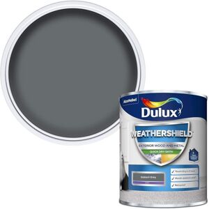 Dulux Weather Shield Quick Dry Satin Paint, 750 Ml - Gallant Grey Dulux Weather Shield Quick Dry Satin Paint, 750 Ml - Gallant Grey