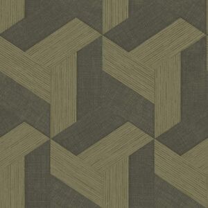27509 - Synergy Geometric Bronze Brown Galerie Wallpaper 27509 - Synergy Geometric Bronze Brown Galerie Wallpaper