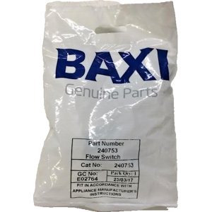 Baxi 240753 Flow Switch **vat Receipt** Baxi 240753 Flow Switch **vat Receipt**