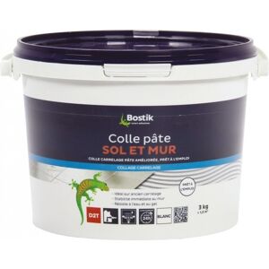 Bostik Tile Adhesive - 3kg White for Floors & Walls Bostik Tile Adhesive - 3kg White for Floors & Walls