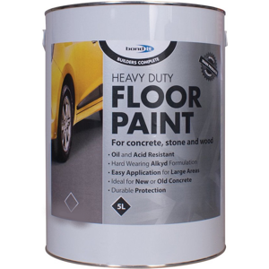 Bond It Heavy Duty Alkyd Based Floor Paint Grey 5 Litres Garage Workshop Bond It Heavy Duty Alkyd Based Floor Paint Grey 5 Litres Garage Workshop