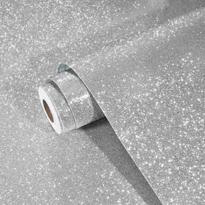 Does Not Apply Self Adhesive Silver Glitter Wallpaper 40cm X 800cm Bedroom Wallpaper Glitter St Does Not Apply Self Adhesive Silver Glitter Wallpaper 40cm X 800cm Bedroom Wallpaper Glitter St