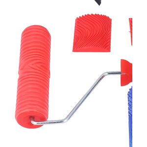 Rubber Wood Graining Tool Handheld Wood Texture Pattern Roller For Wall ~ Rubber Wood Graining Tool Handheld Wood Texture Pattern Roller For Wall ~