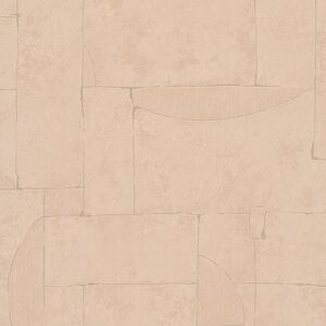 34603 - Terra Tile Brick Stone Pink Galerie Wallpaper 34603 - Terra Tile Brick Stone Pink Galerie Wallpaper