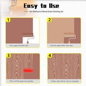 Rubber Wood Graining Tool Wood Texture Pattern Roller For Wall Floor Tool Rubber Wood Graining Tool Wood Texture Pattern Roller For Wall Floor Tool