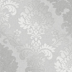 Does Not Apply Fd41965 Quartz Damask Wallpaper, Silver Does Not Apply Fd41965 Quartz Damask Wallpaper, Silver