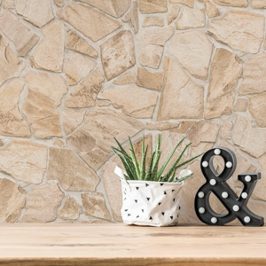 Does Not Apply Bricks & Stones 389329 Non-Woven Wallpaper Natural Stone Wallpaper 10.05 M X 0.5 Does Not Apply Bricks & Stones 389329 Non-Woven Wallpaper Natural Stone Wallpaper 10.05 M X 0.5