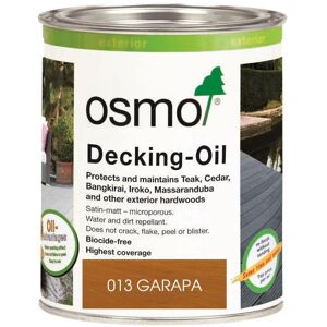 Osmo 013 Wood / Decking Oil Garapa Natural Shade Transparent 2.5l Osmo 013 Wood / Decking Oil Garapa Natural Shade Transparent 2.5l