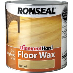 Ronseal Diamond Hard Floor Wax Natural 2.5l Ronseal Diamond Hard Floor Wax Natural 2.5l