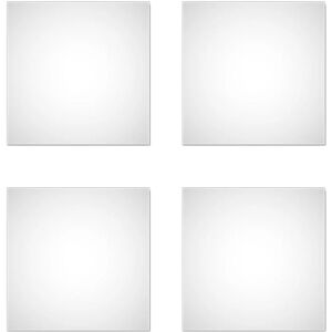 Sodial 2x(4 Pieces Self Adhesive Non-Glass Slim Flexible Diy Wall Decoration For5476 Sodial 2x(4 Pieces Self Adhesive Non-Glass Slim Flexible Diy Wall Decoration For5476