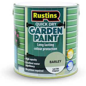 Rustins Gapba2500 Quick Dry Garden Paint Barley 2.5l Rustins Gapba2500 Quick Dry Garden Paint Barley 2.5l