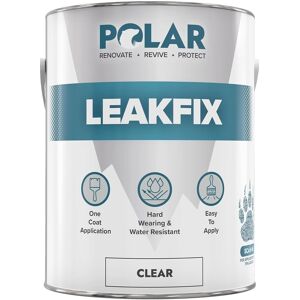 polar Protective Products Polar Premium Leak Seal Clear Paint - 2.5 Litre - Instant Waterproof Roof Seala polar Protective Products Polar Premium Leak Seal Clear Paint - 2.5 Litre - Instant Waterproof Roof Seala