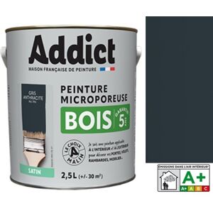 Special Paint For Wood Anthracite Grey Ral 7016 Addict 2.5l Microporous Special Paint For Wood Anthracite Grey Ral 7016 Addict 2.5l Microporous