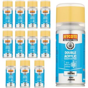 Hycote Colour Spray Paint Aerosol Xdfd705 Ford Jasmine 150ml Fast Drying X12 Hycote Colour Spray Paint Aerosol Xdfd705 Ford Jasmine 150ml Fast Drying X12