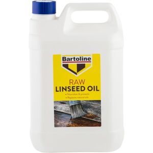 Raw Linseed Oil Bartoline Restores The Natural Sheen Nourish And Protect 5l Raw Linseed Oil Bartoline Restores The Natural Sheen Nourish And Protect 5l