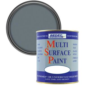 Bedec Msp Multi-Surface Paint Interior/exterior Dark Grey Satin 2.5l Bedec Msp Multi-Surface Paint Interior/exterior Dark Grey Satin 2.5l