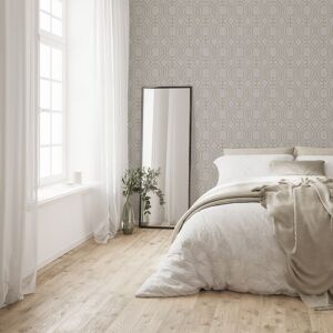 Transform Peel & Stick Retro Geometric Natural Self-Adhesive Wallpaper Transform Peel & Stick Retro Geometric Natural Self-Adhesive Wallpaper