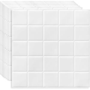 Dewoo Crystal White Peel And Stick On Wall Tiles Stickers Self Adhesive Sticky Dewoo Crystal White Peel And Stick On Wall Tiles Stickers Self Adhesive Sticky