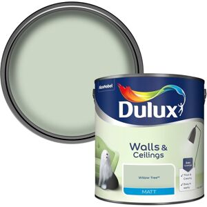 Dulux Matt Emulsion Paint For Walls And Ceilings - Willow Tree 2.5 Litres Dulux Matt Emulsion Paint For Walls And Ceilings - Willow Tree 2.5 Litres
