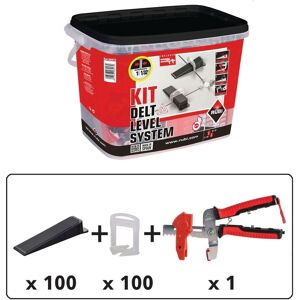 Rubi Delta Tile Levelling System Kit (1.5mm Spacers) Wall & Floor Tile Leveling Rubi Delta Tile Levelling System Kit (1.5mm Spacers) Wall & Floor Tile Leveling