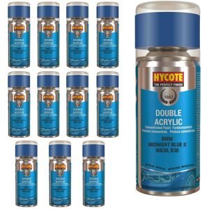 Hycote Colour Spray Paint Aerosol Xdbm615 Bmw Mineral Grey 150ml Fast Drying X12 Hycote Colour Spray Paint Aerosol Xdbm615 Bmw Mineral Grey 150ml Fast Drying X12
