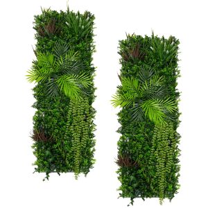 Monster Cable 2pcs Artificial Plant Wall Panel 50 X 150cm Alina Living Foliage Monster Cable 2pcs Artificial Plant Wall Panel 50 X 150cm Alina Living Foliage