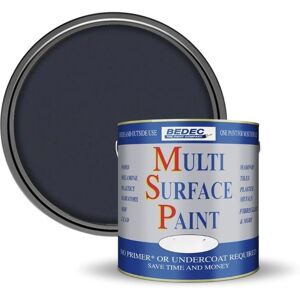 Bedec Msp Multi-Surface Paint Interior/exterior Anthracite Ral 7016 Matt 2.5l Bedec Msp Multi-Surface Paint Interior/exterior Anthracite Ral 7016 Matt 2.5l