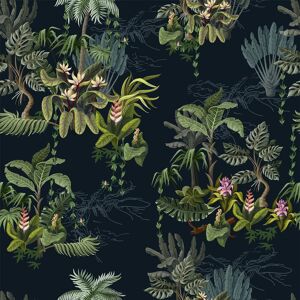 41cm*10m Black Peel And Stick Wallpaper Vintage Botanical Floral Self Adhesive W 41cm*10m Black Peel And Stick Wallpaper Vintage Botanical Floral Self Adhesive W