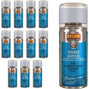 Hycote Colour Spray Paint Xdad401 Audi Aluminium Silver (Metallic) 150ml X12 Hycote Colour Spray Paint Xdad401 Audi Aluminium Silver (Metallic) 150ml X12