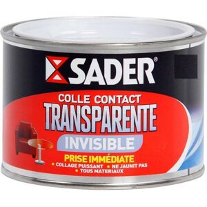 Contact Adhesive Neoprene Transparent Invisible 250ml Sader Contact Adhesive Neoprene Transparent Invisible 250ml Sader