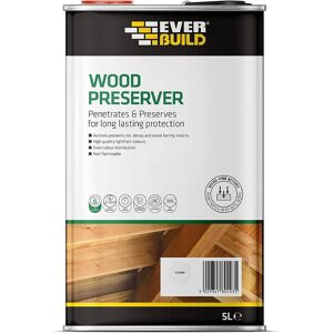 Everbuild Wood Preserver – Interior And Exterior Use – Low Odour – Quick Everbuild Wood Preserver – Interior And Exterior Use – Low Odour – Quick
