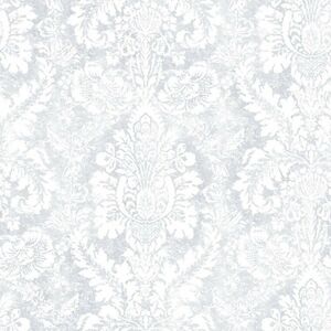 Abby Rose 4 Damask Grey Wallpaper - Wallpaper Abby Rose 4 Damask Grey Wallpaper - Wallpaper