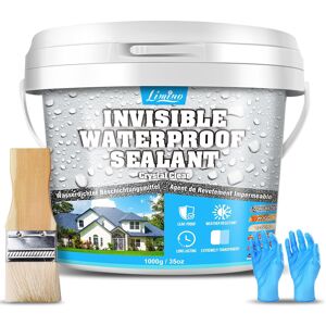 Waterproof Sealant - 1000g Water-Based Transparent Waterproof Coating, Invisible Waterproof Sealant - 1000g Water-Based Transparent Waterproof Coating, Invisible