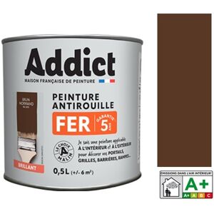Addict Ral 8011 Brown Glycero Paint - Antirust Glossy 0.5l Addict Ral 8011 Brown Glycero Paint - Antirust Glossy 0.5l