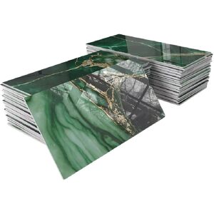 Sodial 2x(16pcs Thick Pet Glossy Subway Tile Sticker,4in X 8in Peel And Stick1859 Sodial 2x(16pcs Thick Pet Glossy Subway Tile Sticker,4in X 8in Peel And Stick1859