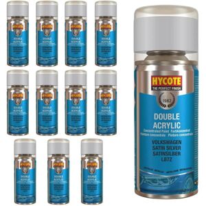 Hycote Colour Spray Paint Xdvw405 Volkswagen Satin Silver (Metallic) 150ml X12 Hycote Colour Spray Paint Xdvw405 Volkswagen Satin Silver (Metallic) 150ml X12