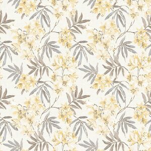 Af37726 - Abby Rose 4 Linen Floral Yellow Grey Cream Galerie Wallpaper Af37726 - Abby Rose 4 Linen Floral Yellow Grey Cream Galerie Wallpaper