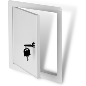 Awenta Metal Access Panel Inspection Hatch Door With Lock - Wall/ceiling (400mmx400mm) Awenta Metal Access Panel Inspection Hatch Door With Lock - Wall/ceiling (400mmx400mm)
