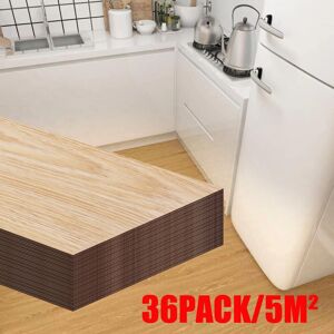 Kartols 36 Pack Floor Planks Tiles Self Adhesive Wood Effect Vinyl Flooring Kitchen 5m² Kartols 36 Pack Floor Planks Tiles Self Adhesive Wood Effect Vinyl Flooring Kitchen 5m²