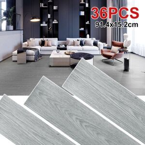 Gowtall 5 M² Floor Planks Tiles Grey White Oak Self Adhesive Wood Effect Vinyl Flooring Gowtall 5 M² Floor Planks Tiles Grey White Oak Self Adhesive Wood Effect Vinyl Flooring