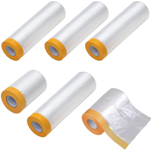 Does Not Apply 6 Pack Tape And Drape, Pre-Taped Masking Film For Automotive Painting And Decora Does Not Apply 6 Pack Tape And Drape, Pre-Taped Masking Film For Automotive Painting And Decora