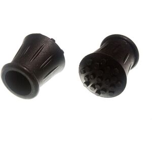 Onestopdiy New 100 X Walking Stick Crutch Frame Ferrules Black Rubber 3/4 Inch 19mm Id - On Onestopdiy New 100 X Walking Stick Crutch Frame Ferrules Black Rubber 3/4 Inch 19mm Id - On