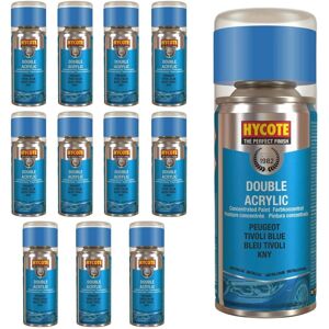 Hycote Colour Spray Paint Xdpg705 Peugeot Tivoli Blue (Metallic) 150ml X12 Hycote Colour Spray Paint Xdpg705 Peugeot Tivoli Blue (Metallic) 150ml X12