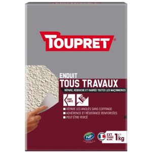 Coating All Work Repair Exterior Walls Powder 1kg Toupret Coating All Work Repair Exterior Walls Powder 1kg Toupret