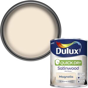 Dulux Quick Dry Satinwood Paint For Wood And Metal - Magnolia 750 Ml Dulux Quick Dry Satinwood Paint For Wood And Metal - Magnolia 750 Ml