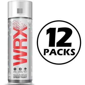 12x Wrx Flat Autumn Yellow 317 Multi Purpose Aerosol Spray Paint Fast Dry 400ml 12x Wrx Flat Autumn Yellow 317 Multi Purpose Aerosol Spray Paint Fast Dry 400ml