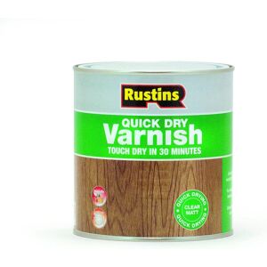 Rustins Avmc1000 Quick Dry Varnish Matt Clear 1l. Rustins Avmc1000 Quick Dry Varnish Matt Clear 1l.
