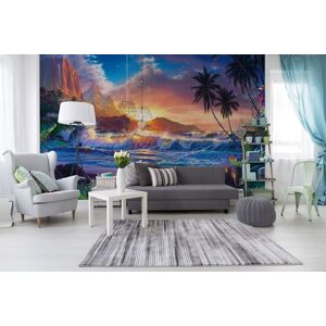 Genius Fantasy Wallpaper Bedroom Wall Mural 366x254 Cm Dream Tropical Scenery Genius Fantasy Wallpaper Bedroom Wall Mural 366x254 Cm Dream Tropical Scenery
