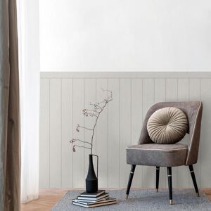 As Creation Wooden Slats Wallpaper Half Wall Dado Vinyl Panel Grey 39803-4 As Creation Wooden Slats Wallpaper Half Wall Dado Vinyl Panel Grey 39803-4